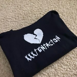 xxxtentacion black hoodie merch